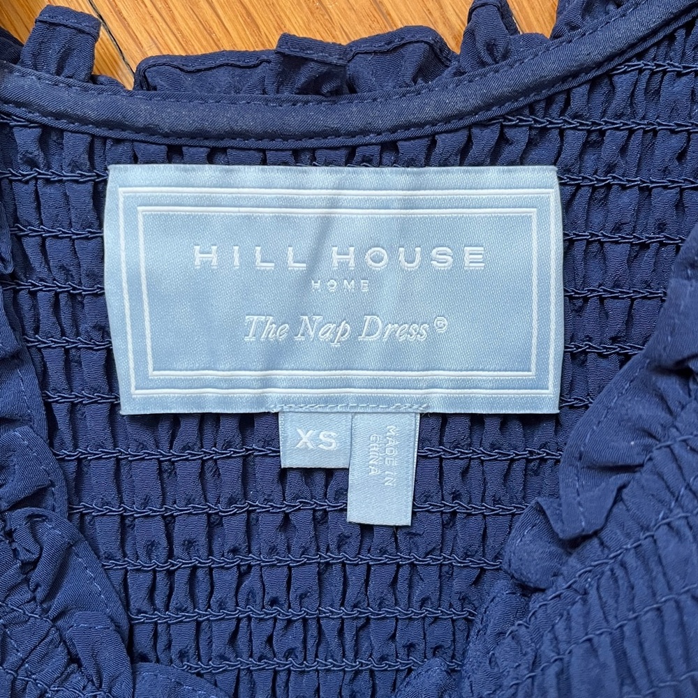 Hill House Navy Blue Nap Dress XS - Picture 5 of 9